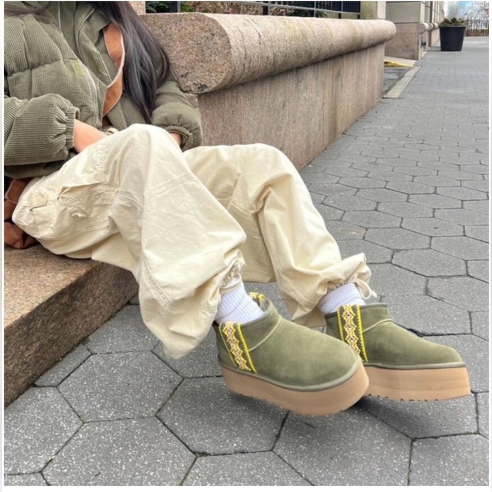 ugg ultra mini braid platform